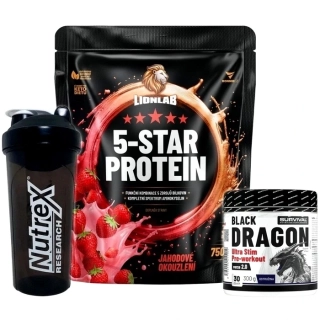 5-Star Protein - 750 g + Black Dragon Ultra Stim Pre-workout 2.0 - 300 g