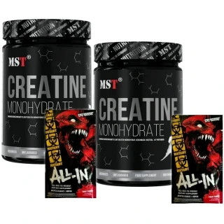 2x MST Creatine Monohydrate - 500 g